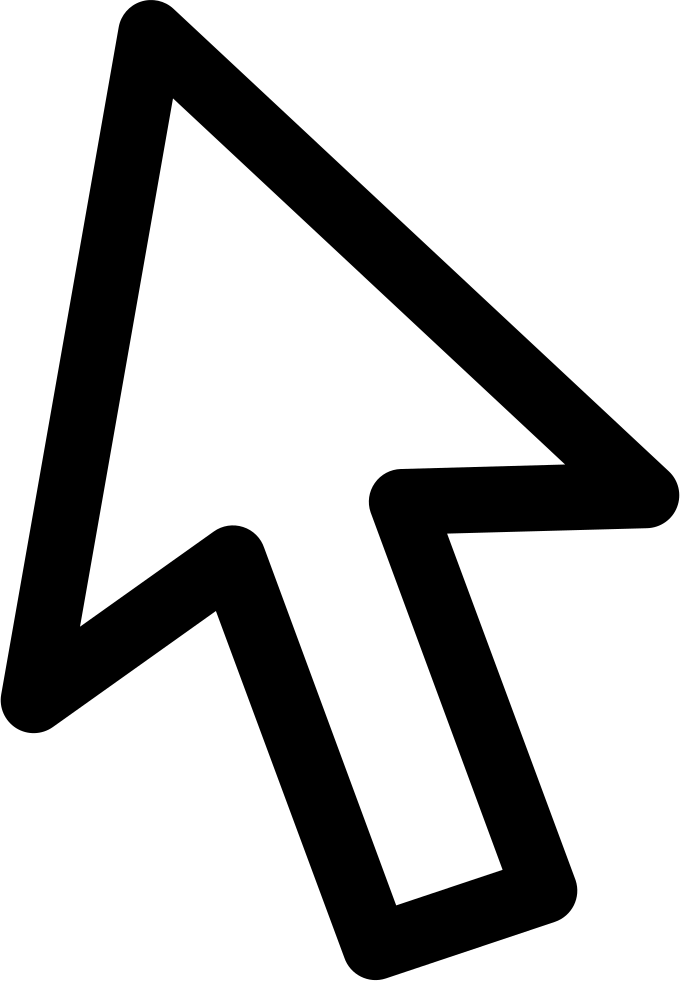 Cursor Png - Transparent Background Mouse Icon (680x981), Png Download