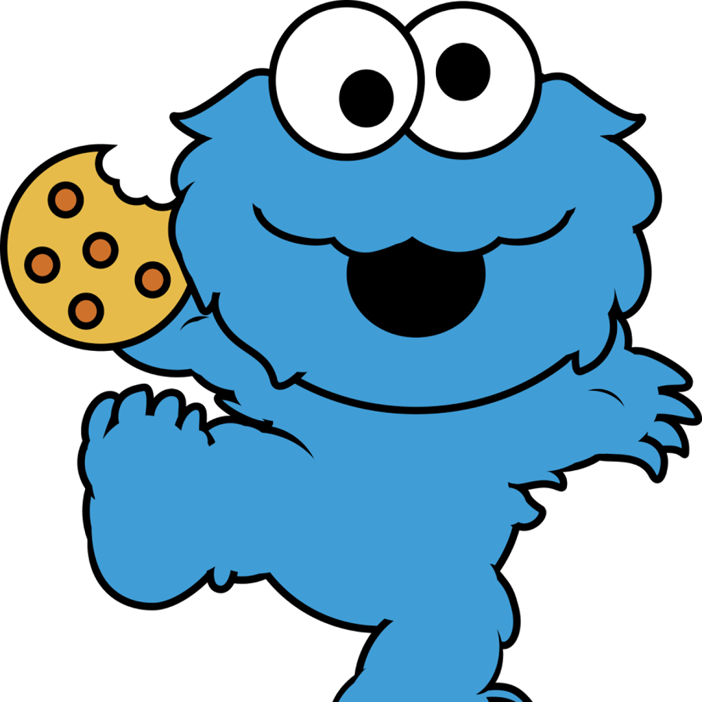 Mouth Svg Cookie Monster - Monstruo De Las Galletas Dibujo (900x900), Png Download