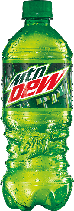 Old Design Mountain Dew Bottle - Mountain Dew (300x700), Png Download