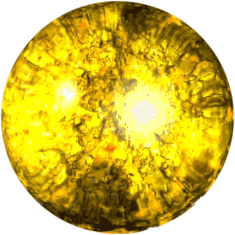 Yellow Universe Explosion Cosmos Color - Clip Art (750x750), Png Download