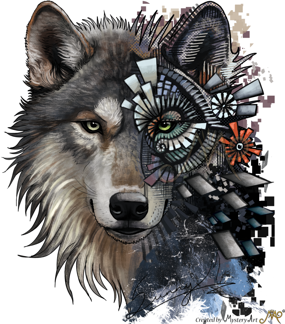 Wolf Face For Web - Wolf Head Wolf Face Png (1000x1125), Png Download