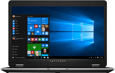 Dell Latitude Notebook Computer - Dell E7470 (600x361), Png Download