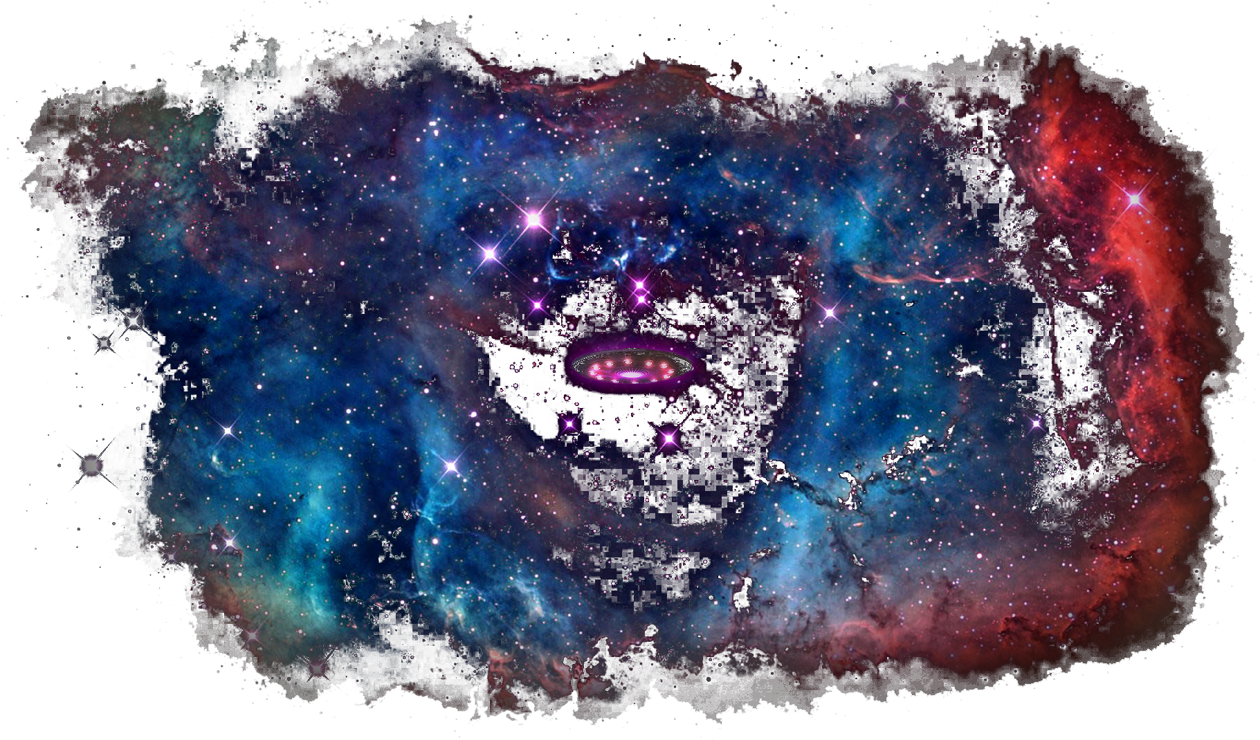 Space - Rosette Nebula (1830x1069), Png Download