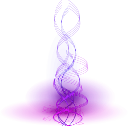 Purple Fire Png (428x420), Png Download