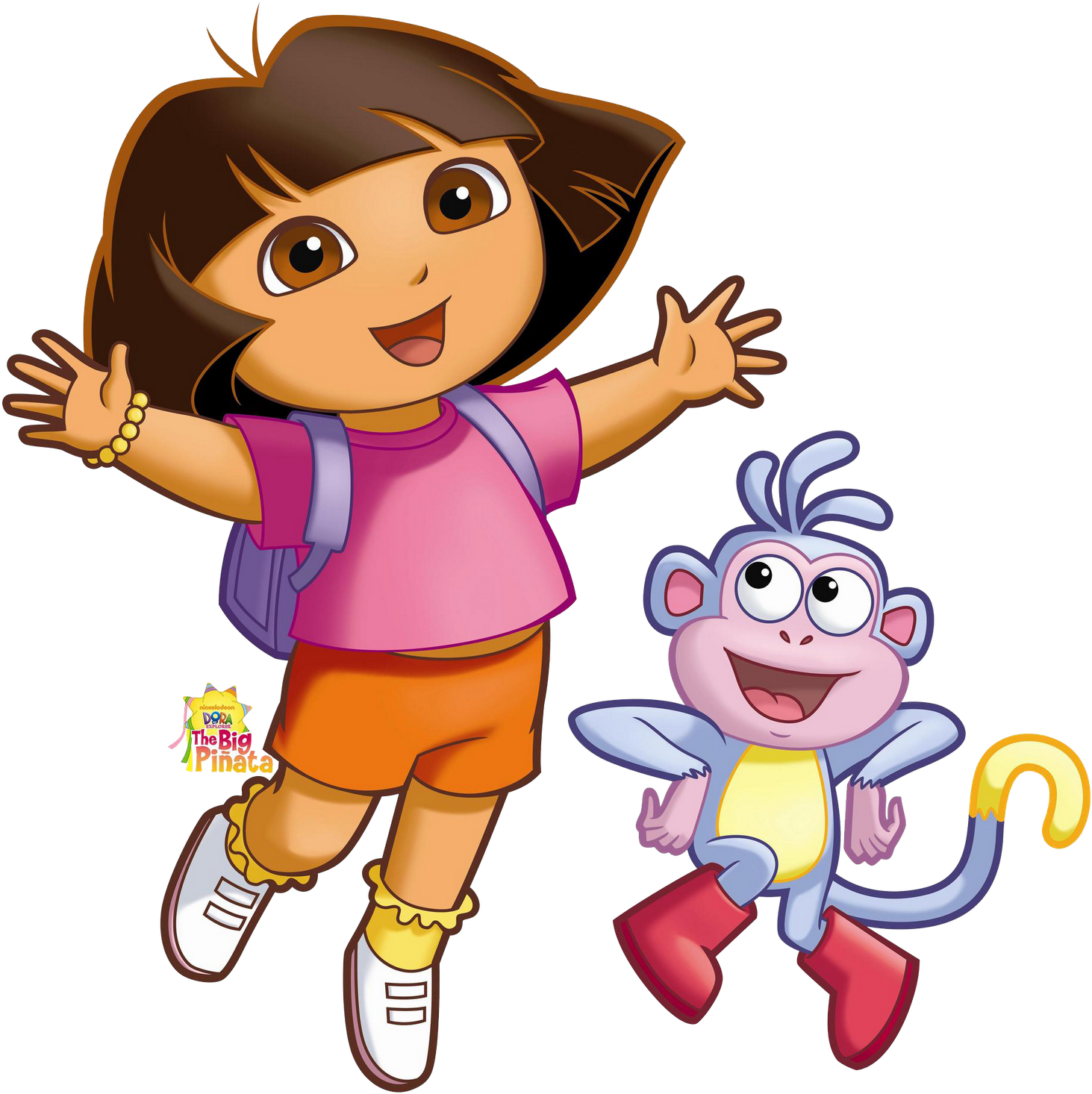 Cartoon Png Free Download - Dora The Explorer (720x660), Png Download