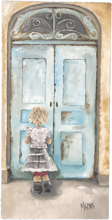 Blue Door - Blue Door Pub (262x480), Png Download