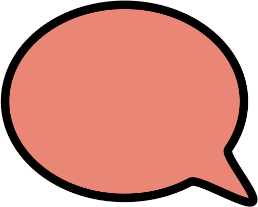 Left Speech Bubble - Lucky Strike (533x533), Png Download