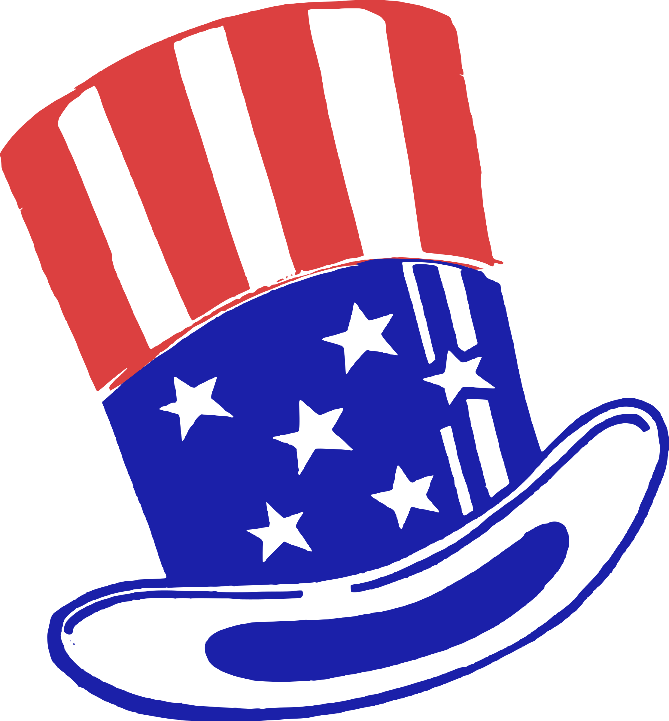 This Free Icons Png Design Of Uncle Sam Hat (2227x2400), Png Download