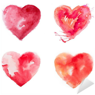 Americanflat 'love Heart Cursive' By Brett Wilson Original (400x400), Png Download