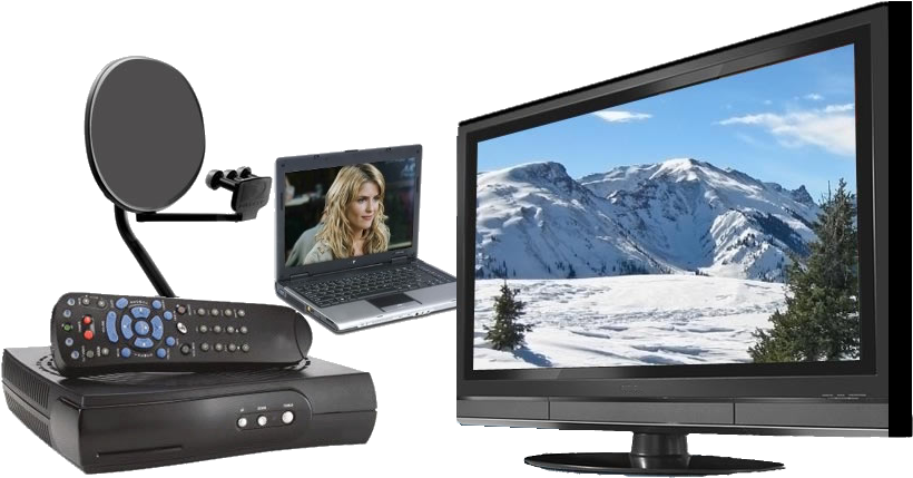 Section Visual - Satellite Tv (820x436), Png Download