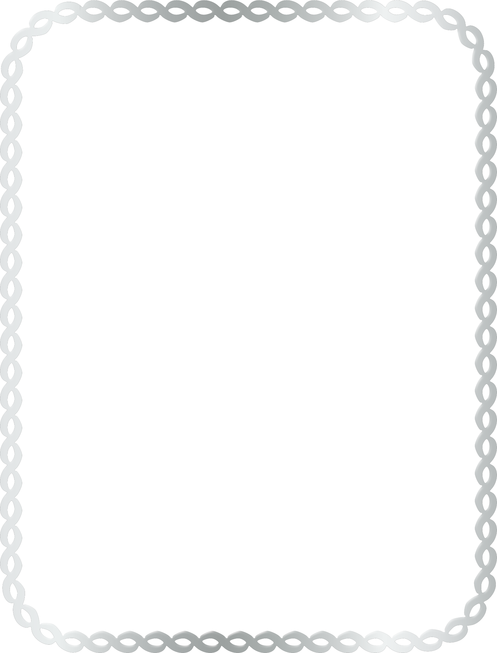 This Free Icons Png Design Of Chain Border 2 (1746x2292), Png Download