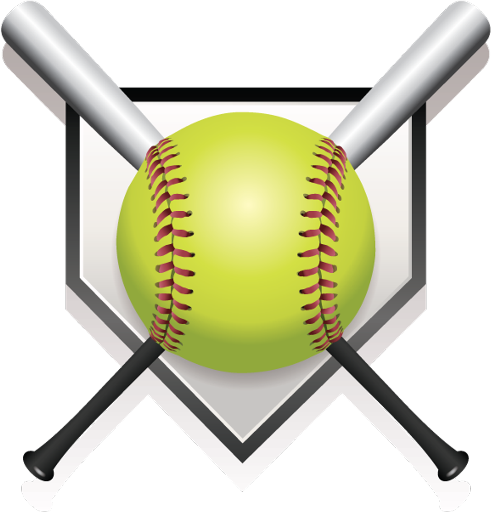Free Icons Png - Softball Vector (612x612), Png Download