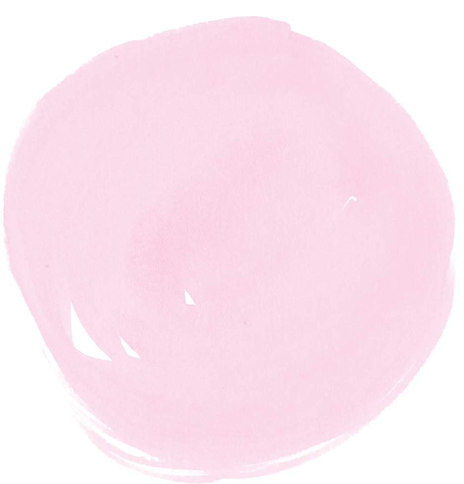 You're The Best Mom - Pink Watercolor Circle Png (937x977), Png Download
