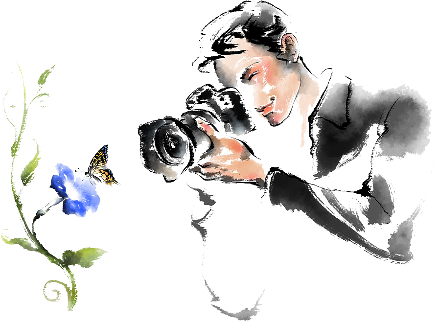 Watercolor Painting Camera Drawing - Watercolor Painting (1000x707), Png Download