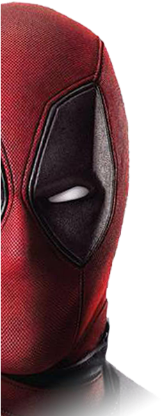 Deadpool-baselight2 - Deadpool Movie Transparent Background (411x607), Png Download