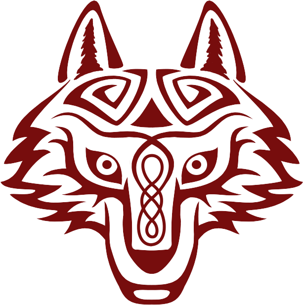 Celtic Wolf Head By Kayosa-d6l6x9t - Celtic Wolf Head (700x700), Png Download