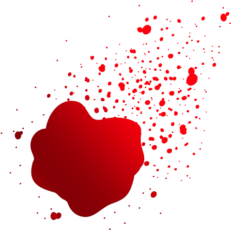 Blood Splatter Transparent Vector Download - Png Charco De Sangre (500x500), Png Download