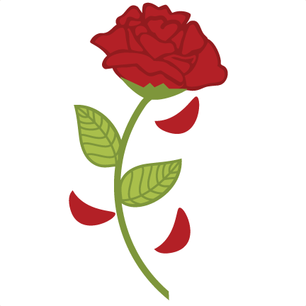 Picture Black And White Download Beauty And The Beast - Rose Beauty And The Beast Png (432x432), Png Download