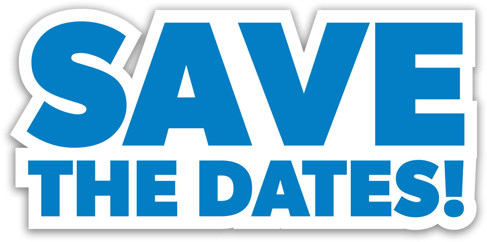 Save The Date For Vacation Bible School - Graphics (2052x1108), Png Download