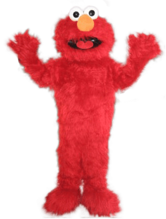 Elmo - Elmo Hand Puppet (331x436), Png Download