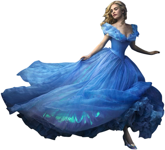 Share This Image - Lily James Cinderella Png (659x600), Png Download