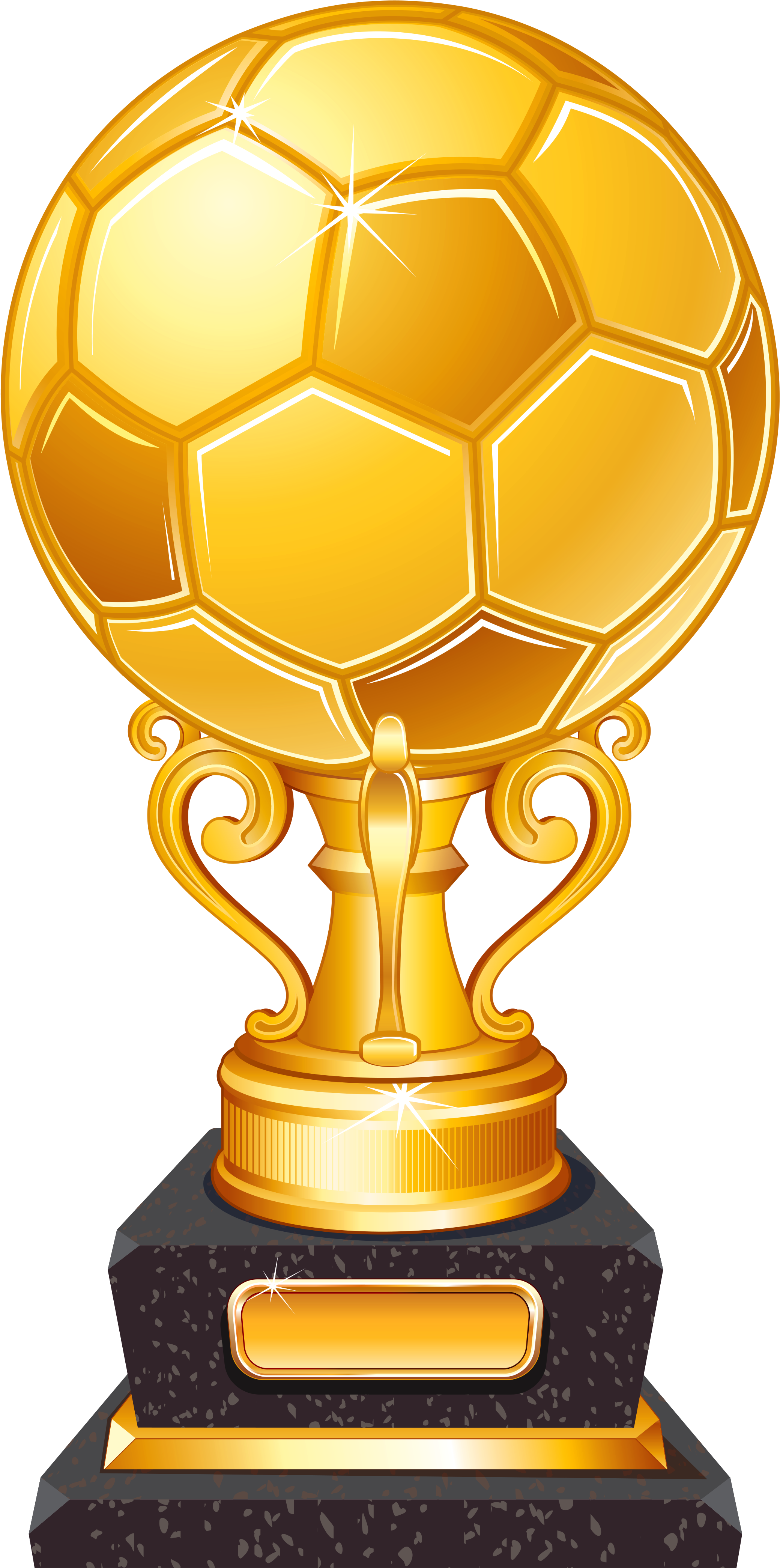 Fifa Cup Award Clipart Free Download - Soccer Trophy Clipart (566x1024), Png Download