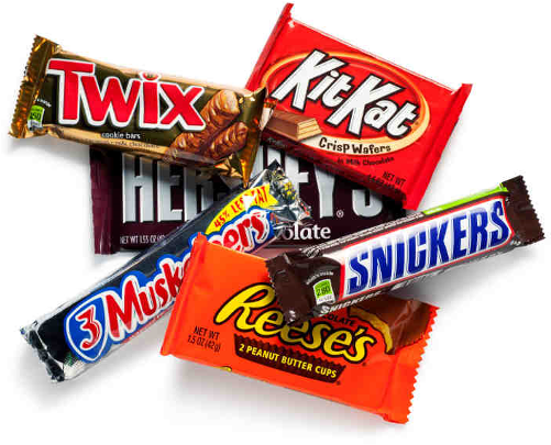 Candy Bar Png Photo - Candy Bars (580x425), Png Download