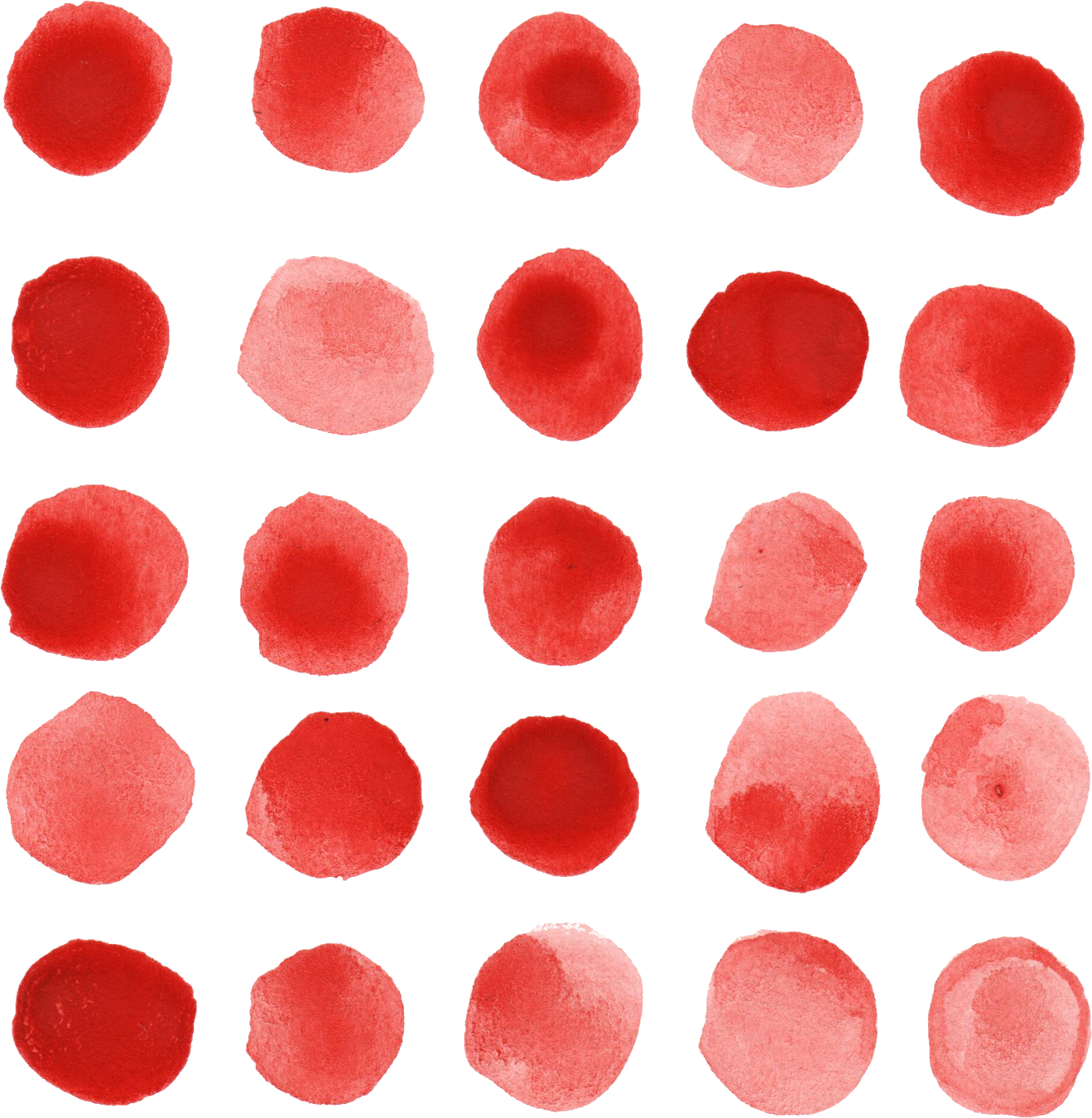 Free Download - Transparent Watercolor Dots Png (1400x1433), Png Download