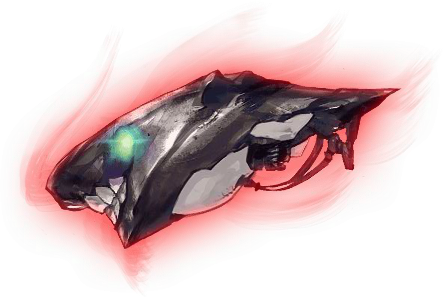 Destroyer Ro-class Late Model Elite Full Damaged - Ninja Lanternshark (888x595), Png Download