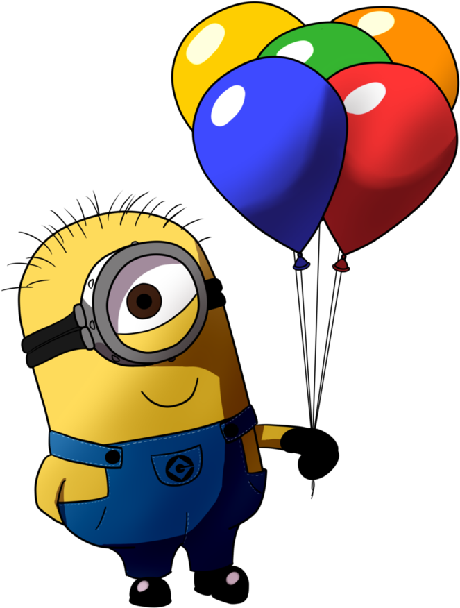 Png Transparent By Little Papership On Deviantart Littlepapership - Minions Birthday Png (852x938), Png Download
