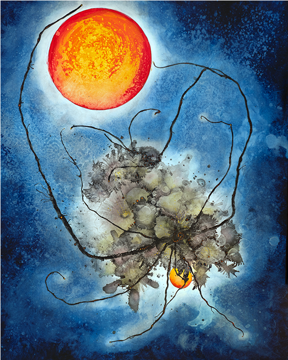 Around The World - Painting (720x720), Png Download