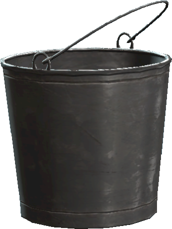 Untarnished Metal Bucket - Portable Network Graphics (515x532), Png Download