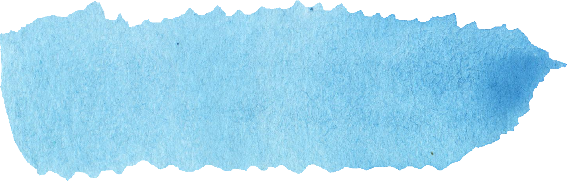 Free Download - Blue Watercolor Stroke Png (1153x368), Png Download