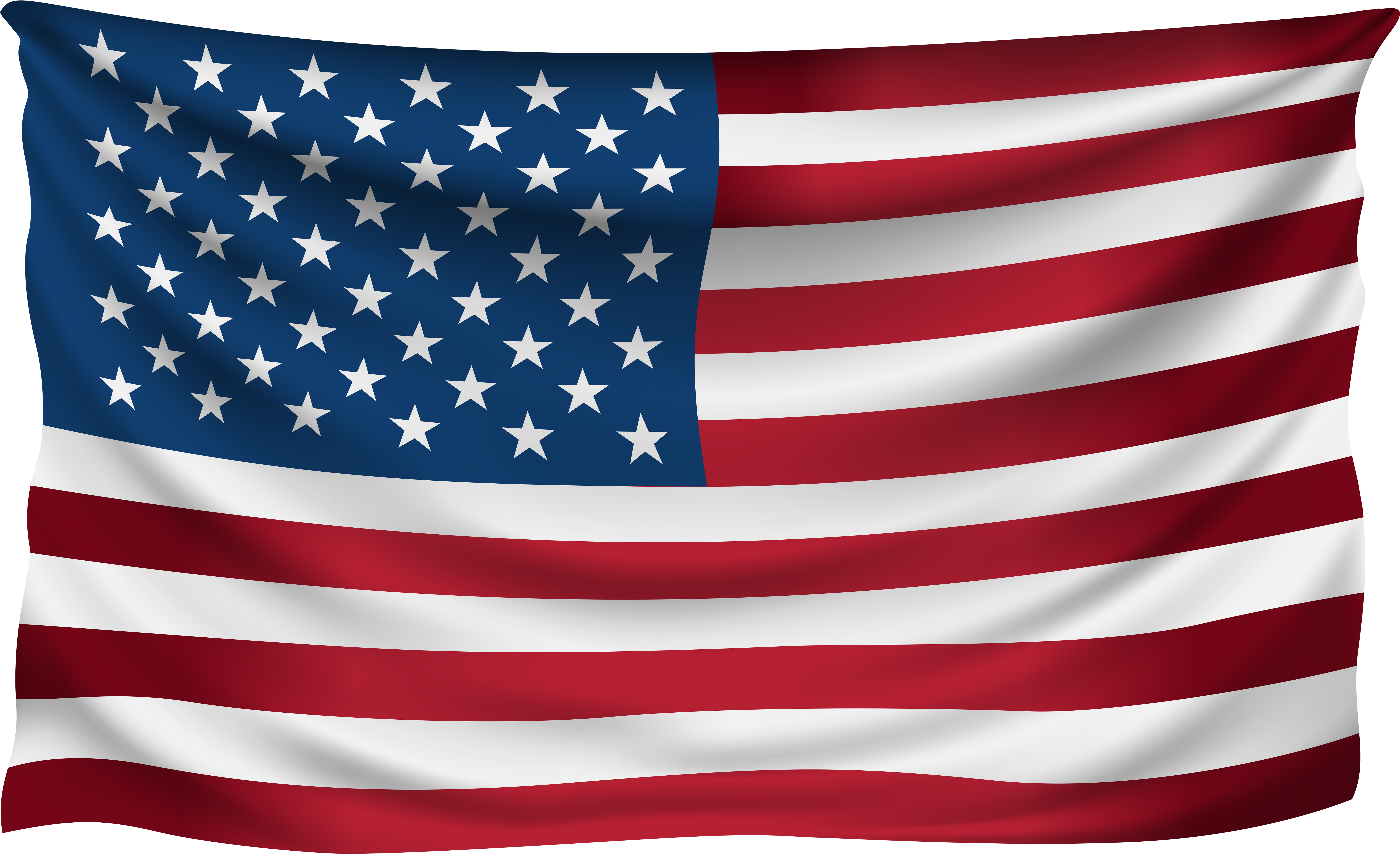 Usa Flag Png (8000x5011), Png Download
