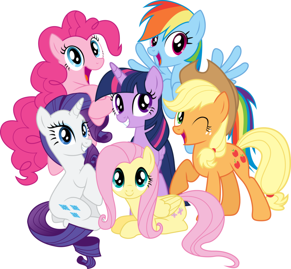 Do You Know You're All My Very Best Friends By Theshadowstone - My Little Pony 6 Friends (929x860), Png Download