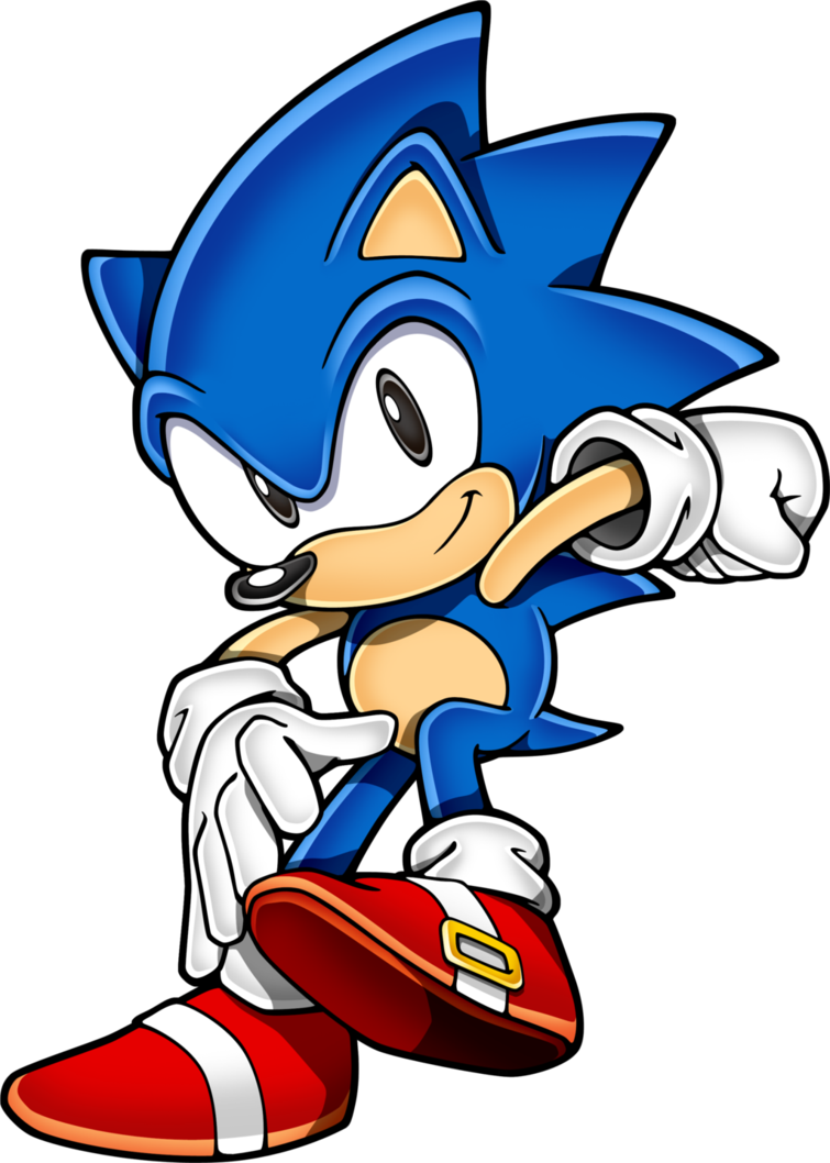 Classic Sonic By Ketrindarkdragon On Deviantart - Classic Sonic Sonic Mania (755x1058), Png Download