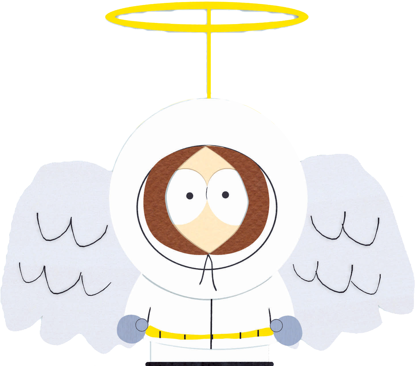 Kenny-angel - South Park Angel Kenny (1449x1277), Png Download