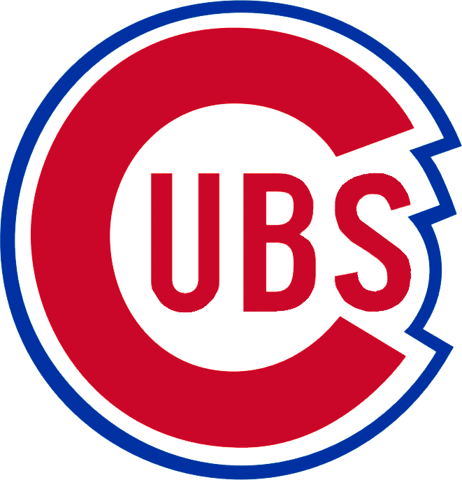 Chicago Cubs Logo 1941 To 1956 - Chicago Cubs 1945 Logo (661x687), Png Download