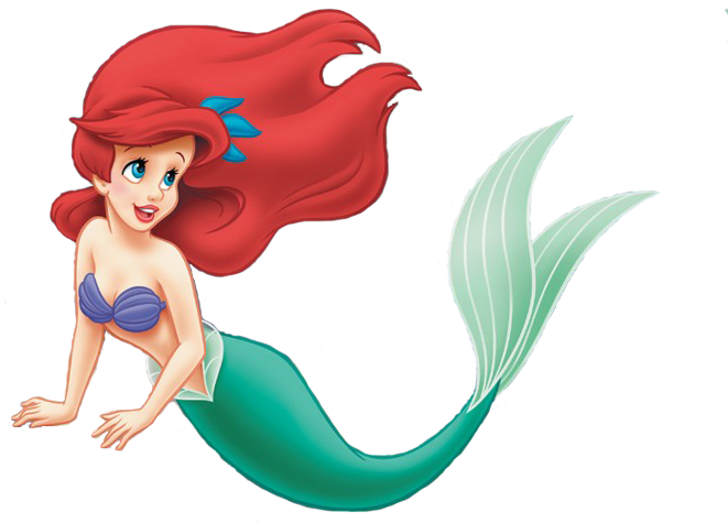 The Little Mermaid Ariel Png Banner Freeuse Library - Pequena Sereia Para Imprimir (800x600), Png Download
