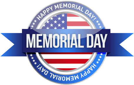 Memorial Day Png Photo - Patriots Day 2017 Holiday (500x329), Png Download