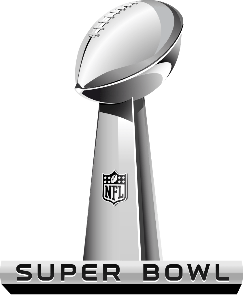 Superbowl Logo - Super Bowl 2018 Trophy (843x1024), Png Download