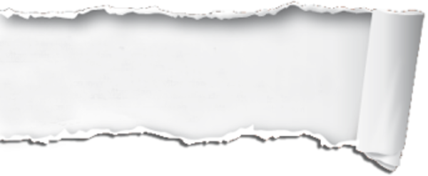 Ripped Paper Red - Ripped Paper White Png (600x247), Png Download