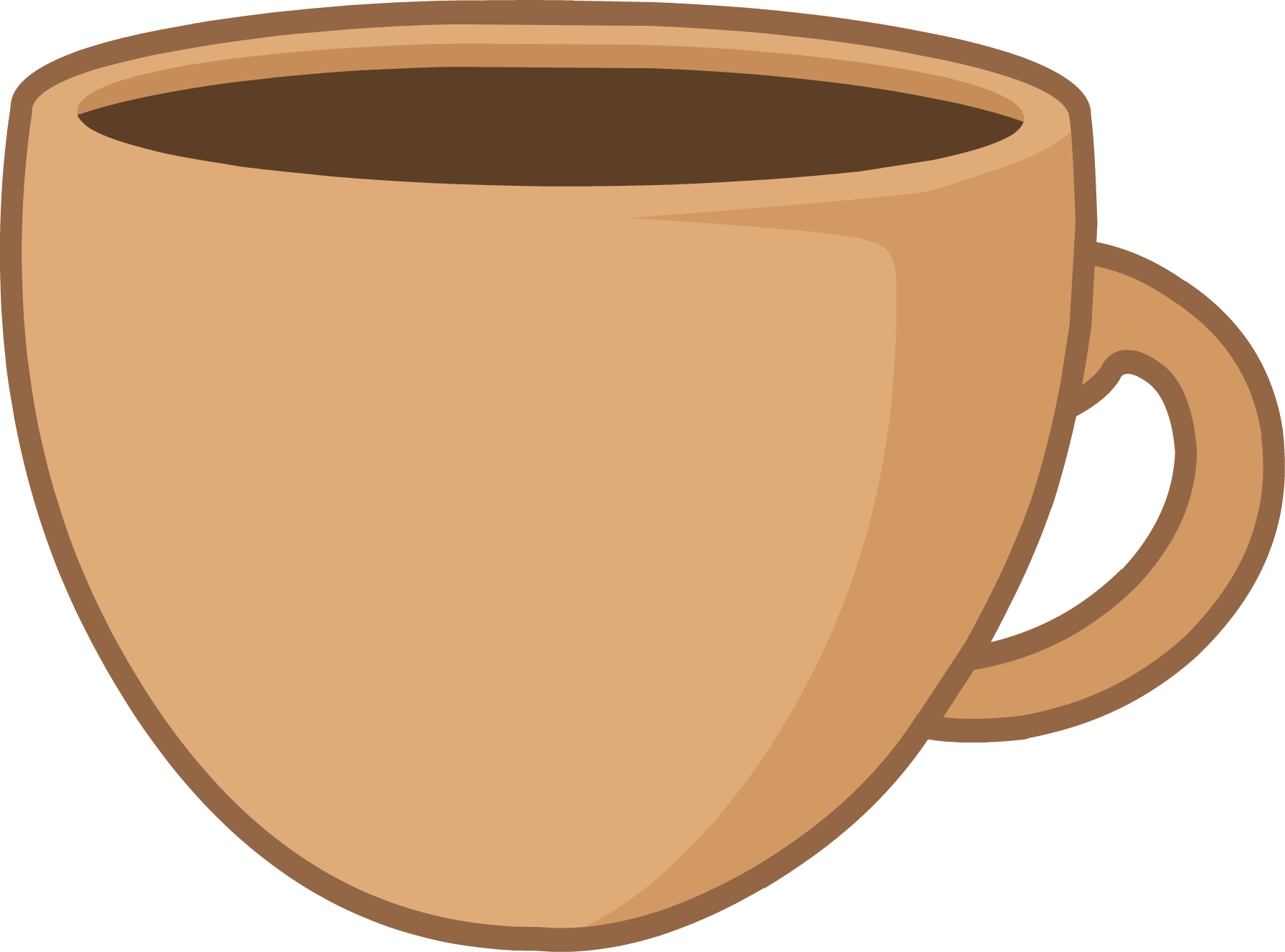 Coffee Cup (1791x1327), Png Download