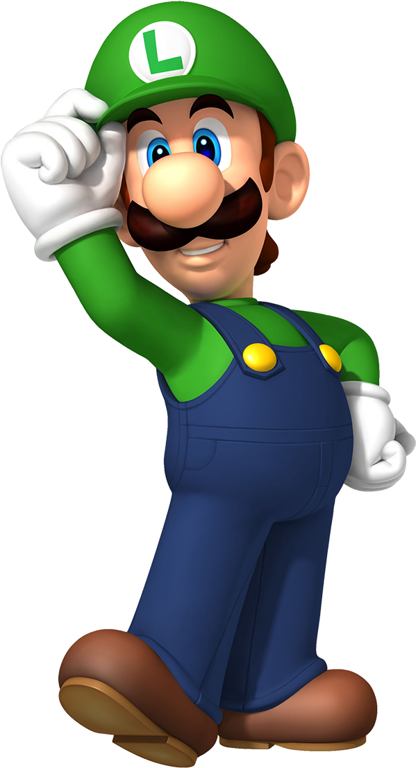Luigi Drawing Super Mario - Mario Bros Personajes (898x1200), Png Download