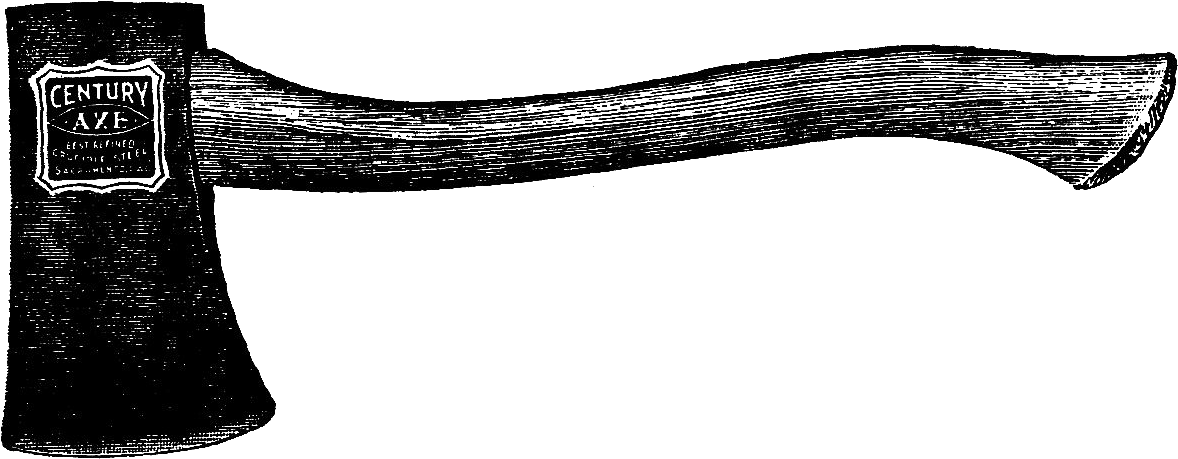 Lumberjack Axe, Lumberjack Party, Paper Templates, - Axe (1420x655), Png Download