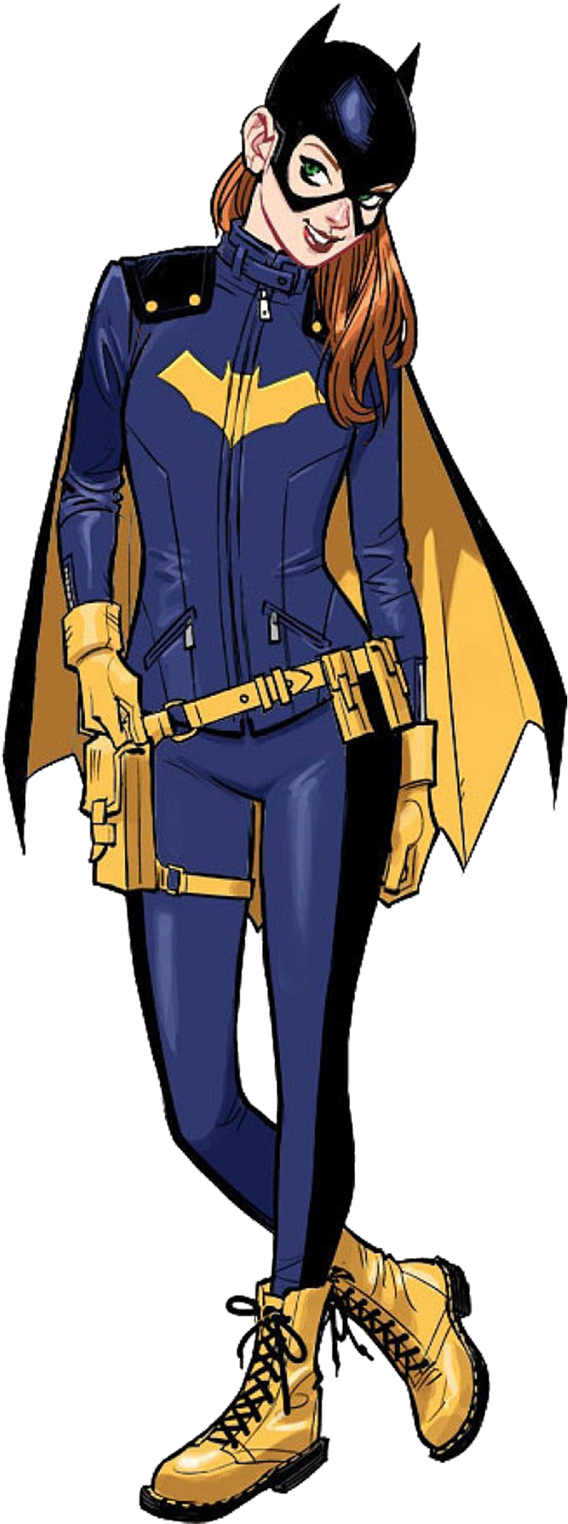 Batgirl Transparent Picture - Babs Tarr Batgirl (1024x2272), Png Download