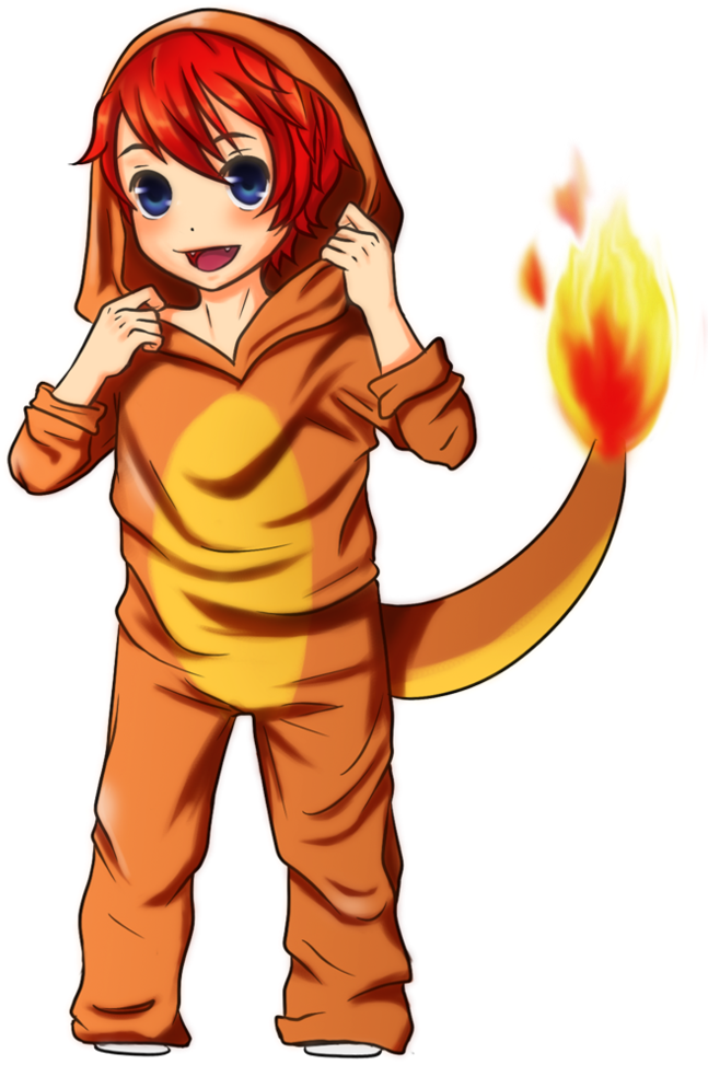 Milo Age - Charmander En Anime (787x1015), Png Download