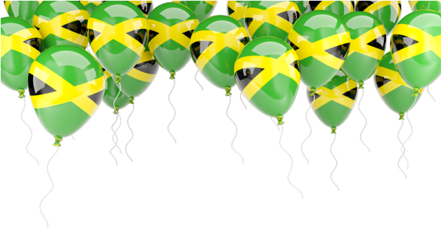 Illustration Of Flag Of Jamaica - Jamaica Balloons (640x480), Png Download