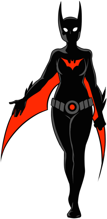Female Batman Beyond - Batgirl Beyond Fan Made (540x773), Png Download