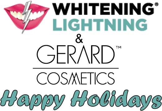 Happy Holidays Gerard Cosmetics And Whitening Lightning - Super Booster Whitening Pen Whitening Lightening ($79.00) (826x390), Png Download